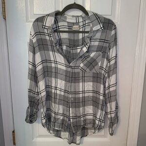 Altar’d State Flannel Button Down Shirt